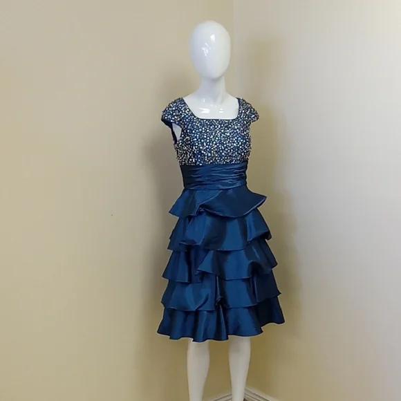 Bb Belle Dresses | Bb Belle Size 6 Homecoming Dress | Color: Blue | Size: 6 | Rickylp's Closet